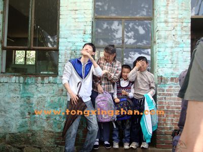 中国童星站主推儿童演员参加《某品牌洁面皂广告》的拍摄