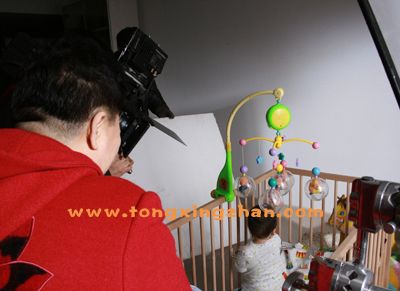 中国童星站主推儿童演员参加《中国建设银行宣传片》的拍摄 