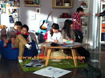 中国童星站主推儿童演员参加《高乐高广告》的拍摄 