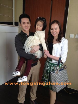 中国童星站主推儿童演员参加《公益交通宣传片》的拍摄 