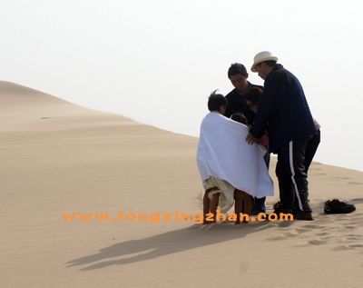 中国童星站主推儿童演员参加《好当家海参广告》的拍摄