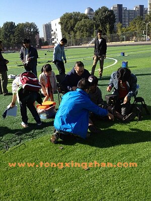 中国童星站主推儿童演员参加《微电影》的拍摄 