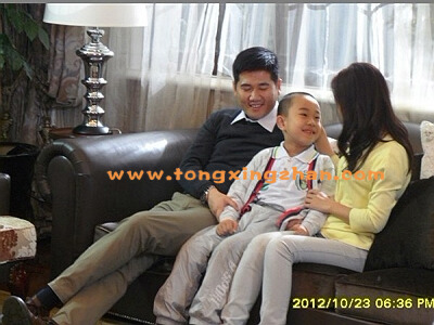  中国童星站主推儿童演员参加《摩托罗拉手机广告》的拍摄 