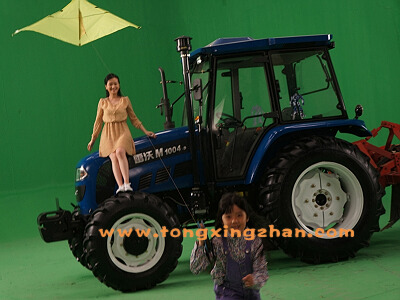 中国童星站主推儿童演员参加《某企业宣传片》的拍摄