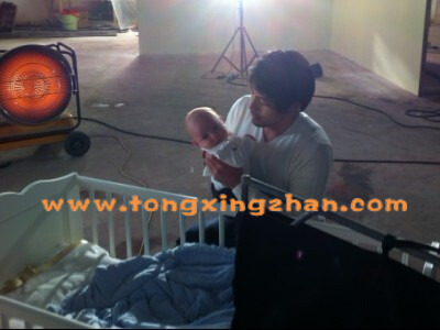 中国童星站推荐的儿童演员参加《北京电视台公益宣传片》的拍摄