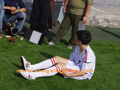 中国童星站主推儿童演员参加《2014年巴西世界杯宣传片》的拍摄