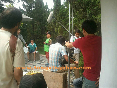 中国童星站投资制作的院线电影《我不是坏孩子》的拍摄 