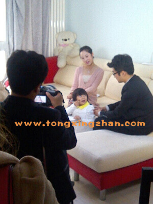 中国童星站主推儿童演员参加《卡酷频道早教宣传片》的拍摄