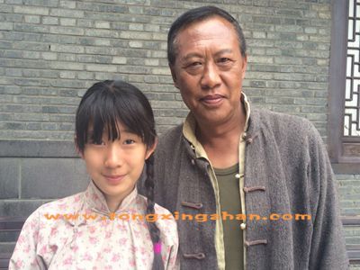 中国童星站学员参加电视剧《大秧歌》的拍摄