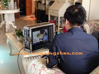 中国童星站学员参加《工商银行广告》的拍摄