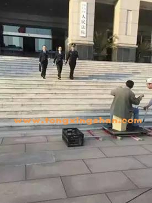 中国最高人民法院委派昌平法院协助拍摄微电影《马彩云》，下面是部分花絮